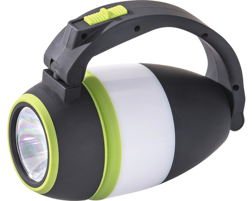 Lampe de poche avec poignée de transport et ampoule LED