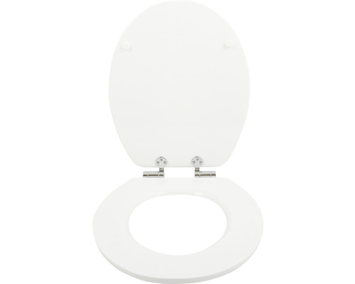 Abattant de WC avec couvercle ouvert