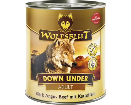 WOLFSBLUT Nourriture pour chiens humide Down Under Adult 800 g