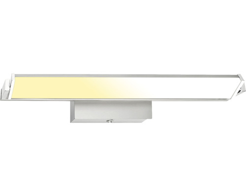 LED-Wandleuchte in Chromoptik