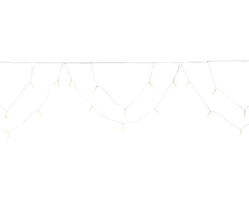 Guirlande lumineuse stalactite avec plusieurs lampes