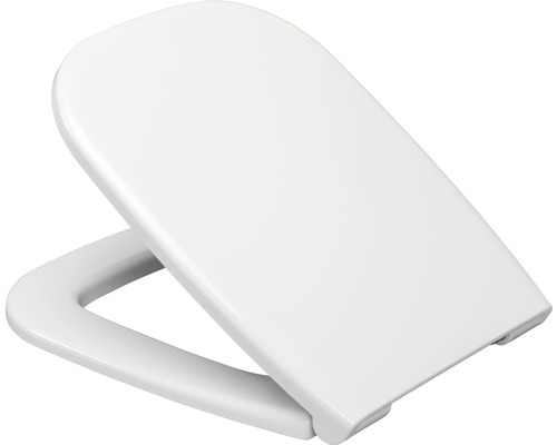 REIKA WC-Sitz DEITO weiss mit Absenkautomatik für Duravit D-Code, Duravit DuraHome Toilettendeckel aus Kunststoff