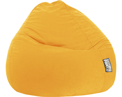 Sitzsack Sitting Point Beanbag Easy XXL ca. 300 Liter gelb 80x130 cm