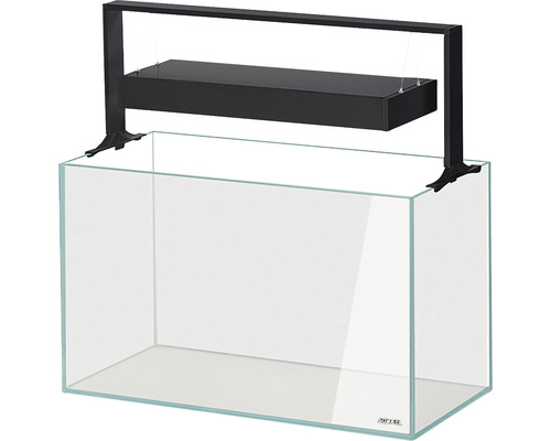 Aquarium AQUAEL UltraScape 60 mit LED Beleuchtung ca. 64 l OPTI-Glas, Weissglas, ohne Unterschrank forest