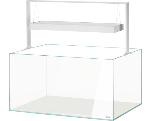 Aquarium AQUAEL UltraScape 90 avec éclairage LED env. 243 l verre optique sans meuble bas snow