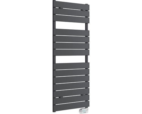 Chauffe-serviettes électrique Sanotechnik Pisa 121x50x4,85 cm 500 watts noir mat Chauffe-serviettes électrique Sanotechnik Pisa 121x50x4,85 cm 500 watts noir mat