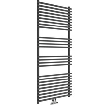 Handtuchwärmer Sanotechnik Trient 140x60x4,9 cm 700 Watt schwarz matt