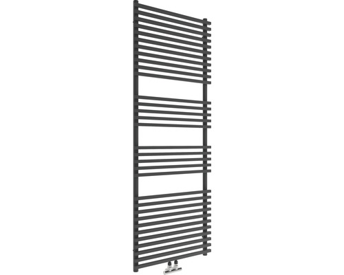 Badheizkörper Sanotechnik Trient 164x60x4,9 cm 1000 Watt schwarz matt