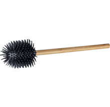 Toilettenbürste mit Bambusgriff und Bürstenkopf