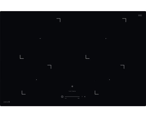 Induktionskochfeld Rahmenlos CENTA 80 x 52 cm 4 Kochzonen Tiaki 80