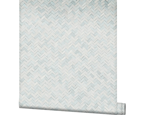 Tapetenrolle mit Fischgrätmuster