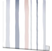 Rouleau de papier peint à rayures