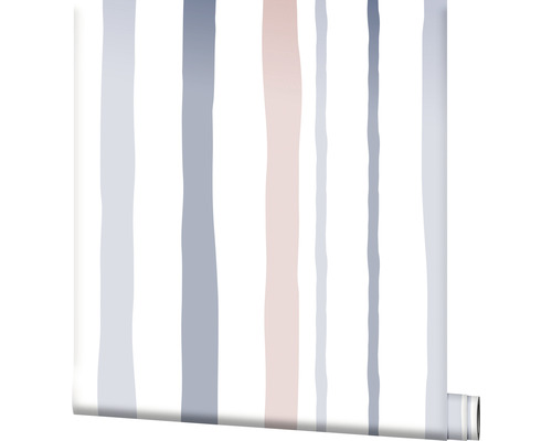 Rouleau de papier peint à rayures
