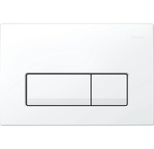 Plaque de déclenchement Geberit avec deux touches