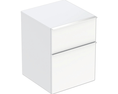 Seitenschrank GEBERIT iCon Frontfarbe weiss hochglanz BxHxT 45 x 60 x 47,6 cm 502.315.01.2