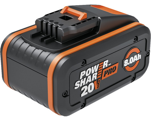 Batterie Worx Power Share Pro 20 volts avec 8.0 ampères-heures