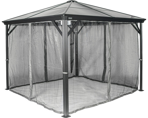 Pavillon de jardin avec moustiquaire
