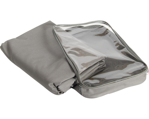 Sac de rangement avec fermeture éclair et fenêtre transparente