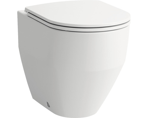 Stand-WC LAUFEN Laufen Pro Tiefspüler ohne Spülrand weiß ohne WC-Sitz H8229560000003-0