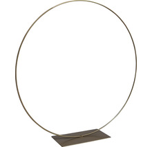 Arc de cercle métallique avec pied pour décoration