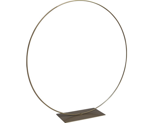 Arc de cercle métallique avec pied pour décoration