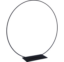 Runder Metallbogen mit Standfuß für Dekorationen