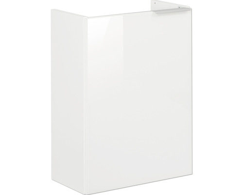 Weißer Hochschrank für Badezimmer