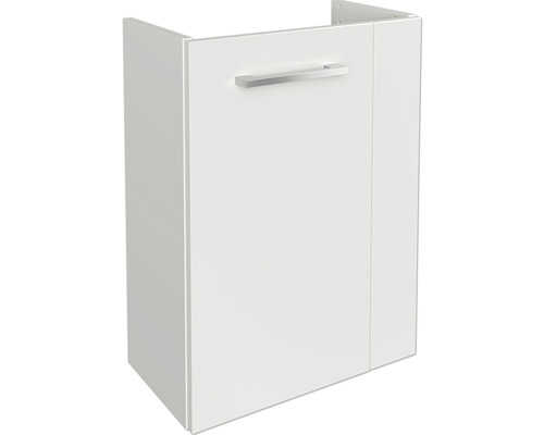 Weisser Waschtischunterschrank mit Griff