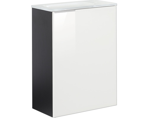 Meuble sous-lavabo avec une porte
