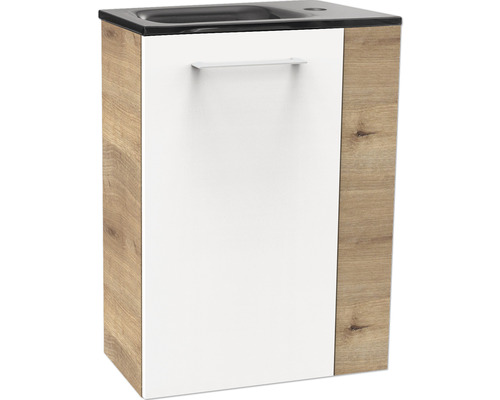 Waschbeckenunterschrank mit einem Waschbecken