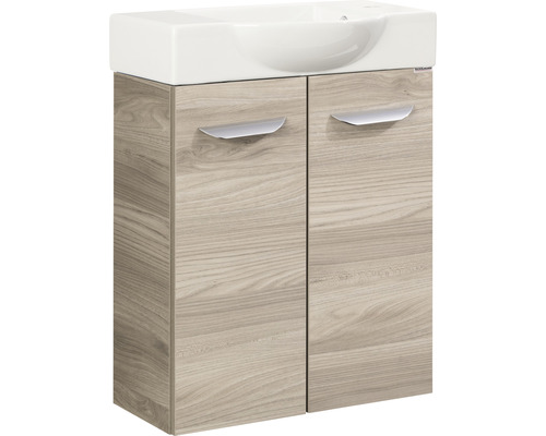 Waschtischunterschrank FACKELMANN Small Bathroom Collection steinesche BxHxT 52x60x24,3 cm