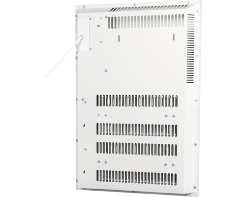 Vue arrière d''un radiateur avec fentes d''aération