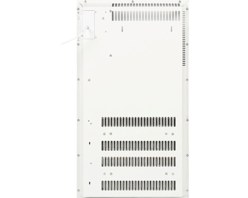 Vue arrière d''un radiateur avec fentes de ventilation