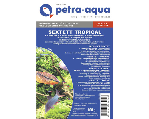 Nourriture surgelée Tropical Mix sachet de 100 g