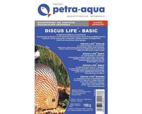 Frostfutter Discus Life 100 g Blister