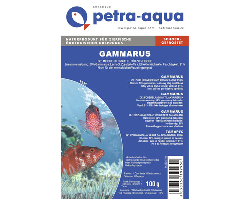 Frostfutter Blister Gammarus / Bachflohkrebs 100g