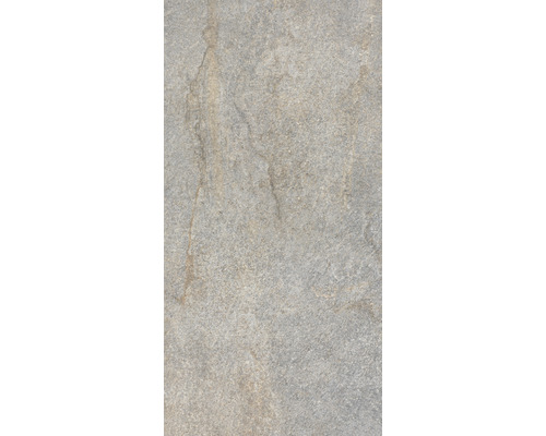 Dalle de terrasse en grès cérame fin FLAIRSTONE Luserna Doree bords rectifiés 120x60x2 cm