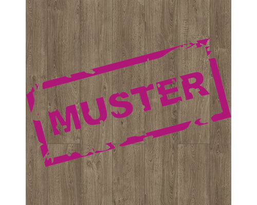 Handmuster zu SKANDOR Laminat Dark Shadow Oak Eiche Landhausdiele 2175 x 243 x 8 mm Muster eines Holzfußbodens