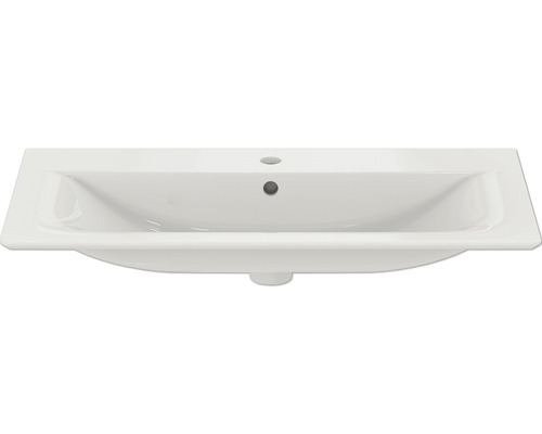 Keramik Waschtisch mit Überlauf und Hahnloch