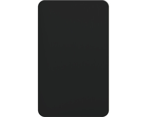 Schwarzes Rechteck mit abgerundeten Ecken