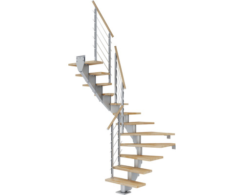 Pertura Mittelholmtreppe Alena perlgrau 75 cm Relinggeländer Buche Leimholz Geölt 12 Stück Stufen - 13 Steigungen Pertura Mittelholmtreppe Alena perlgrau 75 cm Relinggeländer Buche Leimholz Geölt 12 Stück Stufen - 13 Steigungen