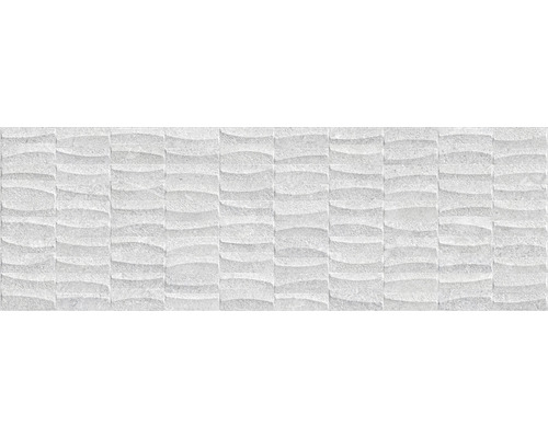 Steingut Dekorfliese Lucca grey SP 33,3x100 cm