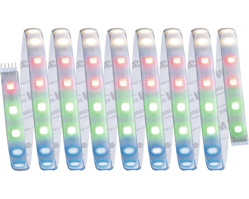 Bande LED avec différentes couleurs de lumière