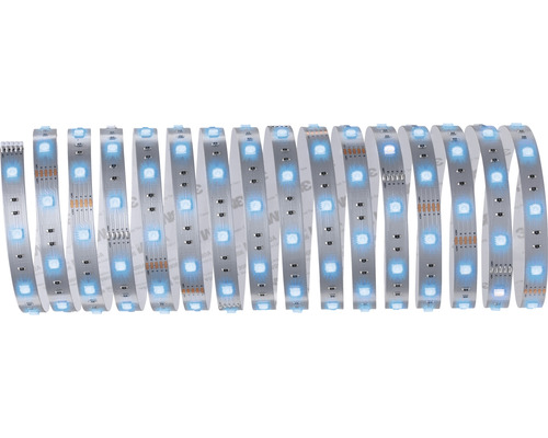 LED-Streifen mit blauen Leuchtdioden.