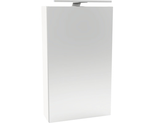 LED Spiegelschrank FACKELMANN Small Bathroom Collection BxHxT 40x68x15.3 cm weiss