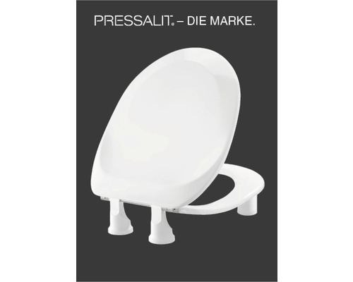 Abattant de WC Pressalit pour position assise surélevée