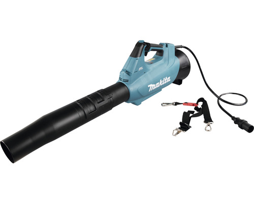 Souffleur de feuilles Makita avec bandoulière et câble