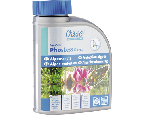 Produit d'élimination du phosphate Oase AquaActiv PhosLess Direct 500 ml