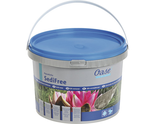 Produit de dégradation de la vase Oase AquaActiv SediFree 5 l Oase SediFree anti-vase pour bassin en seau