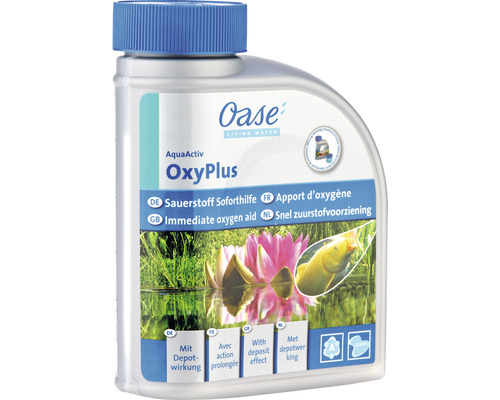 Oase Sauerstoff Soforthilfe AquaActiv OxyPlus 500 ml Oase AquaActiv OxyPlus für sofortige Sauerstoffversorgung